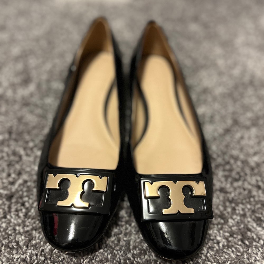 Tory Burch Patent Leather Flats